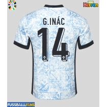 Portugal Goncalo Inacio #14 Auswärtstrikot EM 2024 Kurzarm